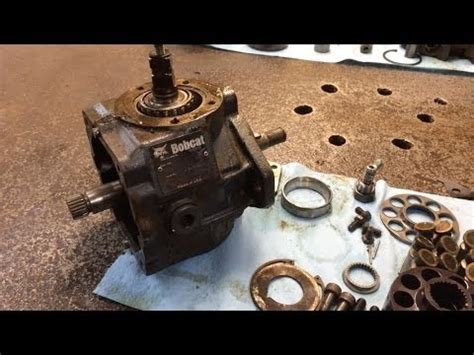 piston pump for bobcat skid steer|bobcat hydraulic pump replacement.